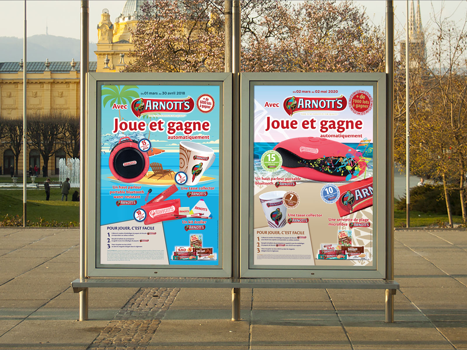 Joue et gagne avec Arnott's