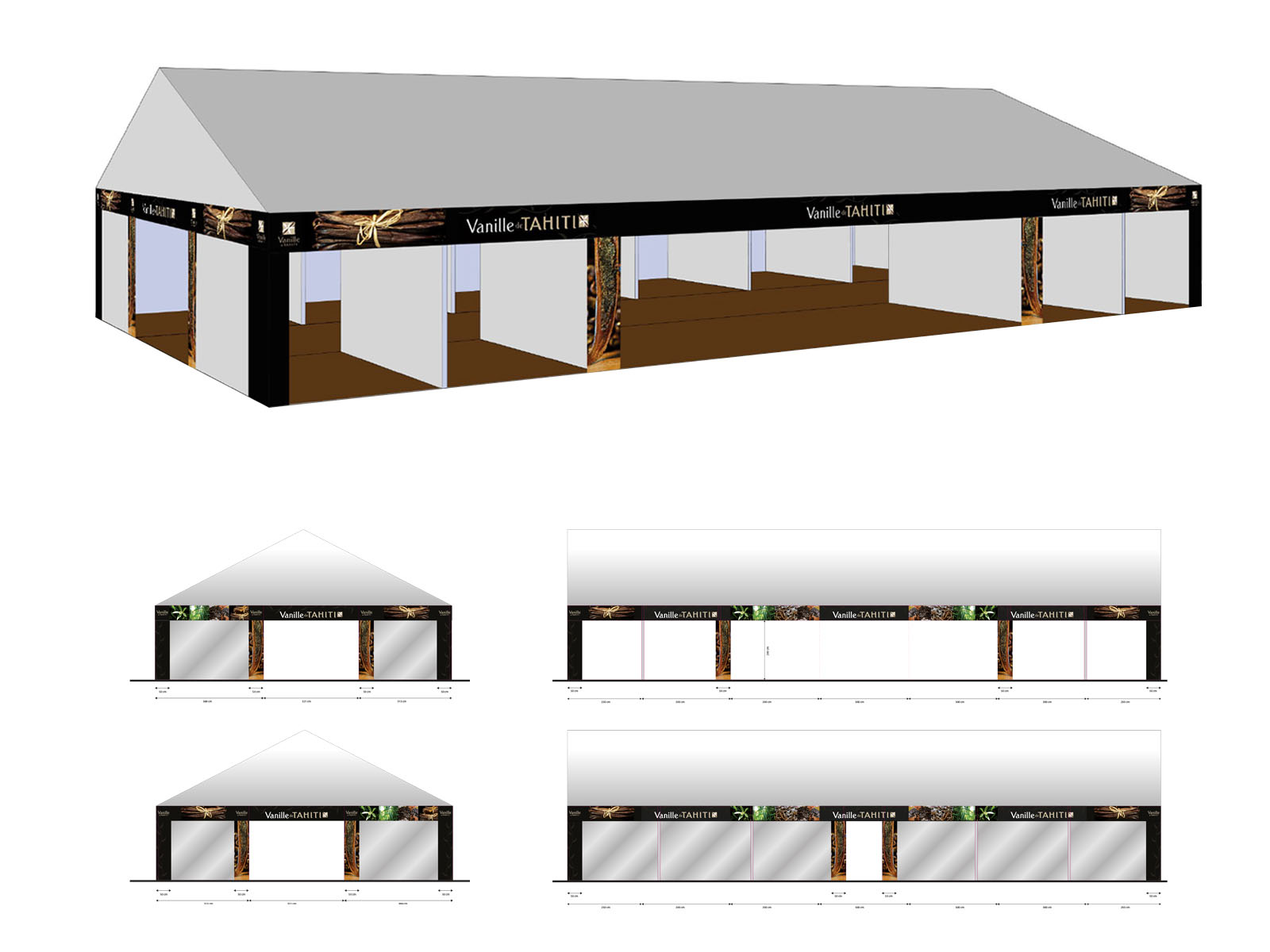 Stand vanille de Tahiti